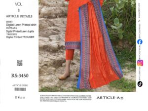 Bronze orange 3pc